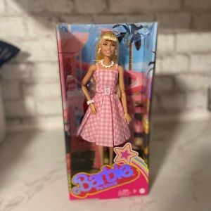 Barbie The Movie Collectible Doll Margot Robbie as Barbie in Pink Gingham Dress